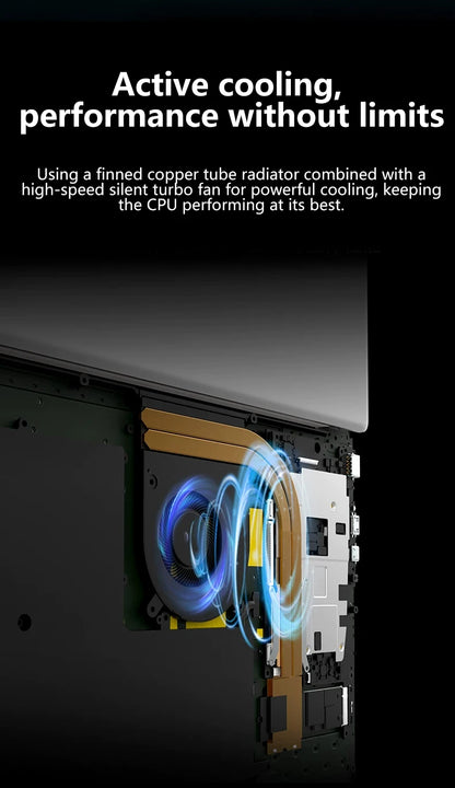 LENO Laptop 14.1" Windows 11 16GB RAM 2TB SSD Intel N3700 Ultra Slim Notebook Gamer 1080P  Display Office Study Computer PC