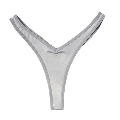 Women Sexy V Waist Sexy Sports Thongs G-string Breathable Panties Low Waist Underwear Knicker T Pants Elastic Bikini Underpants