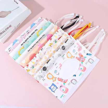 Cute EVA Baby Wet Wipe Pouch Wipes Holder Case Flip Cover Snap-Strap Reusable Refillable Wet Wipe Bag Outdoor Home Tissue Box