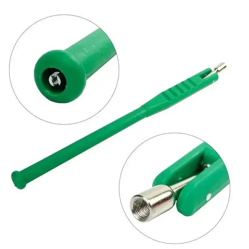 Auto Tire Valve Stem Puller Installer Car MotorcycleTube Metal Tyre Repair Tools Valve Stem Core Remover Repair Tools