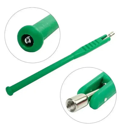 Auto Tire Valve Stem Puller Installer Car MotorcycleTube Metal Tyre Repair Tools Valve Stem Core Remover Repair Tools
