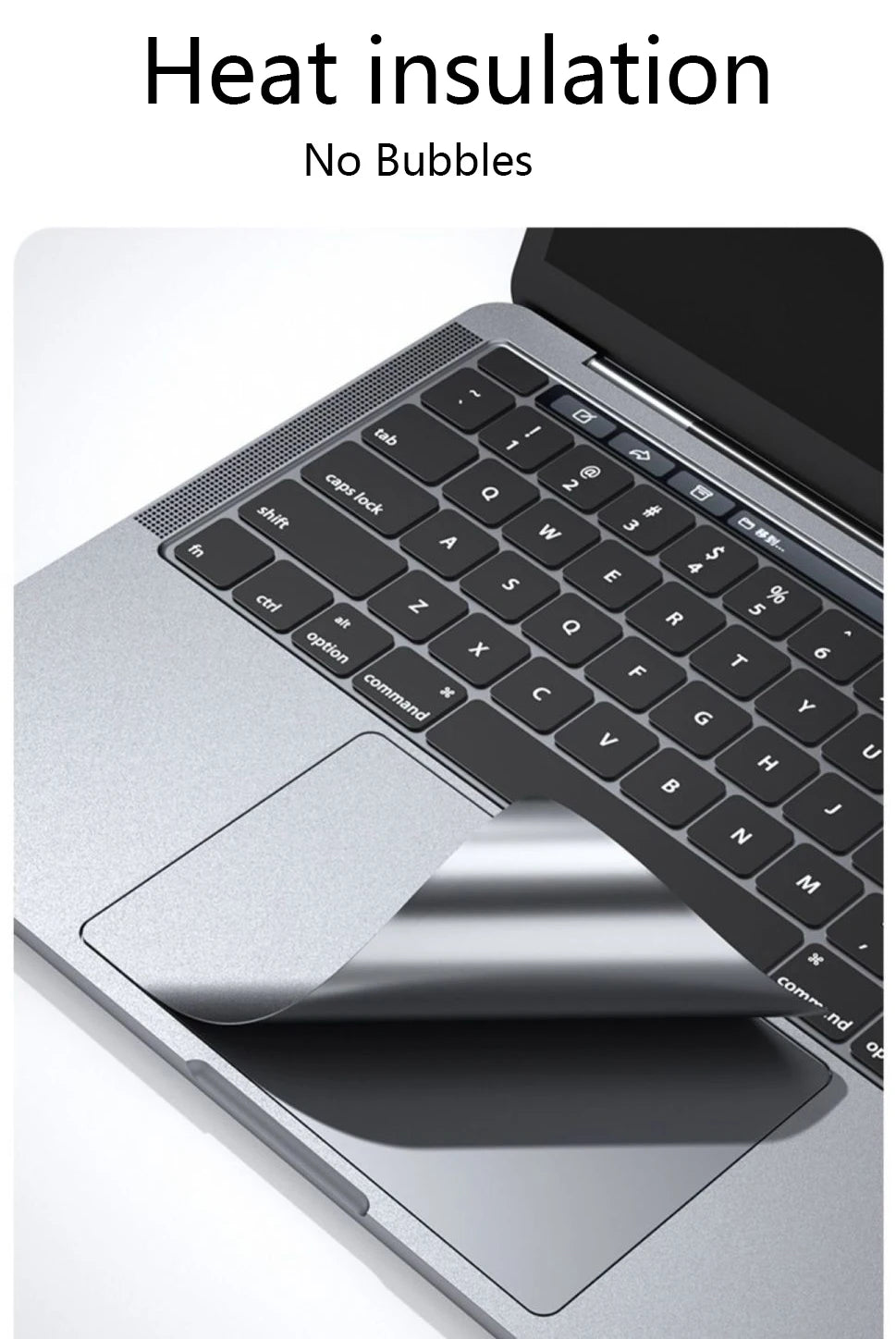 Anti-Scratch Wrist Support Protective Film For Macbook Air 13 15 M1 M2 2023 Pro 14 16 Waterproof Skins Film Laptop Sticker Cover