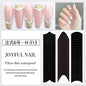 French Nail Art Sticker Crescent Smile Line French Pattern V-shaped Nail Decoration Decals