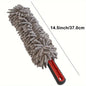 Car Wheel Brush, Auto Detailing Wash Brush Duster Exterior Scratch Free Universal for Cleaning Vehicle Truck SUV Van Tire Wheel