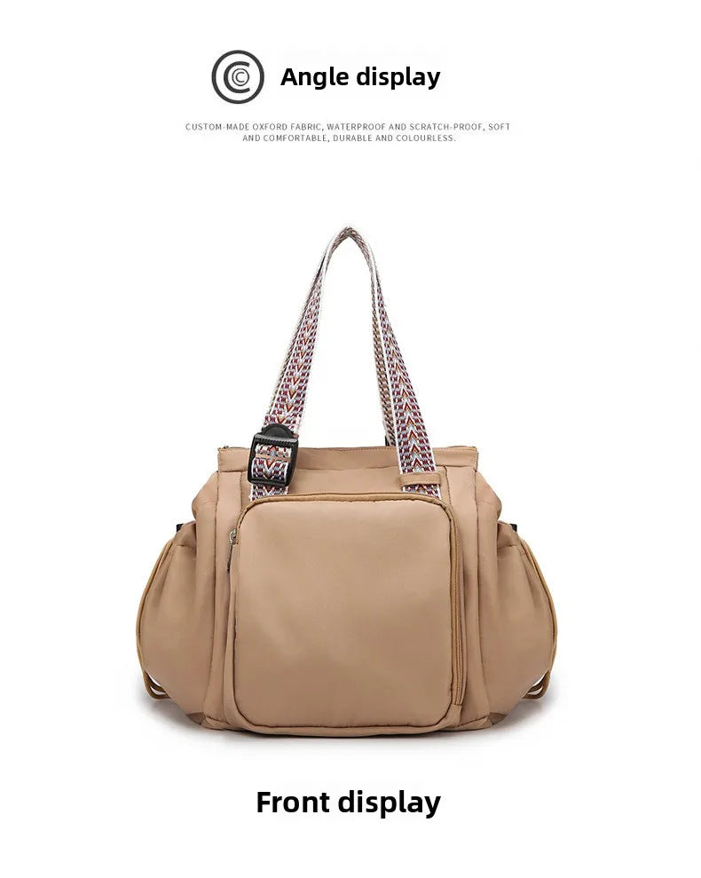 Baby Diaper Bag Multi-pocket Travel Duffel Bags Foldable Gym Bag Women Hand Luggage Airport Bags Mom Stroller Maternity Totes