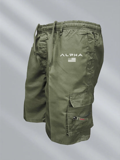 New Men's Cargo Shorts Fashion Casual Running Shorts Big Pocket Sports Slacks Cargo Panels Trousers Plus Size for Male