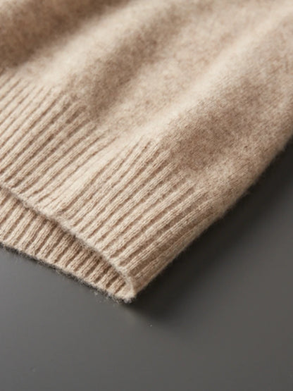 Men's Turtleneck 100% Cashmere Sweater Autumn Winter Basic Long Sleeve Pullover Cashmere Knitwear Soft Warm Comfy Clothing