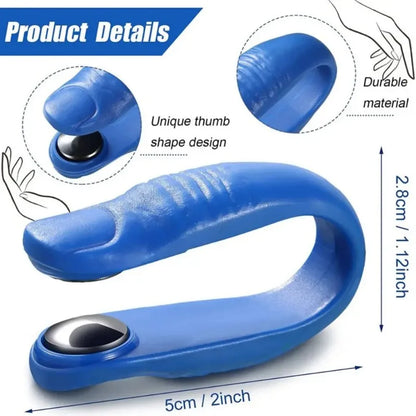 1pc Shiatsu Thumb & Hand Pressure Point Clip, Relax Acupressure Clamp - Thumb Massage Relieves Headaches and Stress