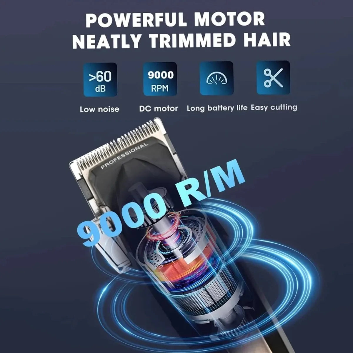 VGR Face Shaver Professional Hair Trimmer Mini Shaver Cordless Beard Trimmer Adjustable Barber Hair Clipper V-906 V-003 V-308