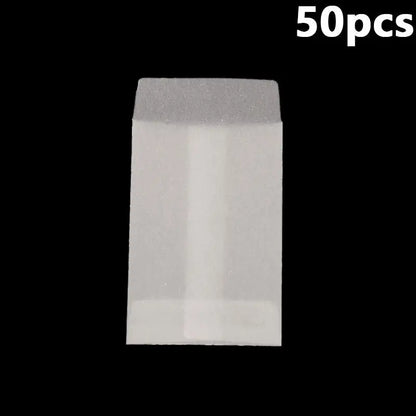 50Pcs/Pack Simple Semi-Transparent Vellum Paper Envelopes Matte Frosted for Postcards Greeting Cards Wedding Invitations