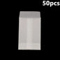 50Pcs/Pack Simple Semi-Transparent Vellum Paper Envelopes Matte Frosted for Postcards Greeting Cards Wedding Invitations