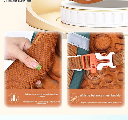 New Primary School Students' Backpacks for Boys and Girls Suitable for Grades 1-6 - 9 Large Capacity Children's School Bags