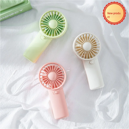 MEET SUN Portable Fan, Creative Compact Pocket Handheld Fan, Lightweight Mini Fan (AAA Batteries Not Included)