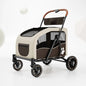 Medium Large Senior Dog Multifunction Pet Stroller Outdoor Travel Portable Foldable Stroller for Dog Pet Trolley Pet Stroller