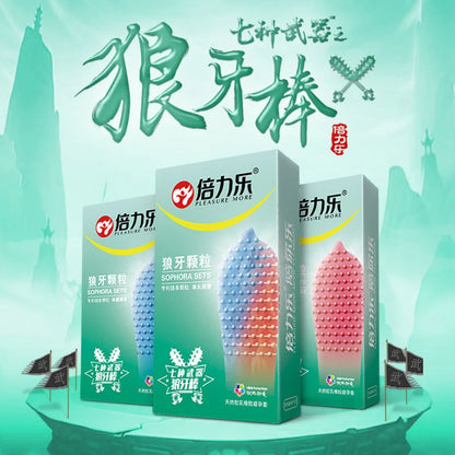 Rubber Condom With Tendrils Sex Toys Ice Fire Feeling Penis Sleeve For Adults 18 Stimulation Safety Condoms Erotic Products