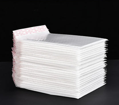 Universal Shipping Bags White Foam Envelope Adhesive Mailing Waterproof Bag Padded Envelopes for Magazine Lined Bubble Mailer
