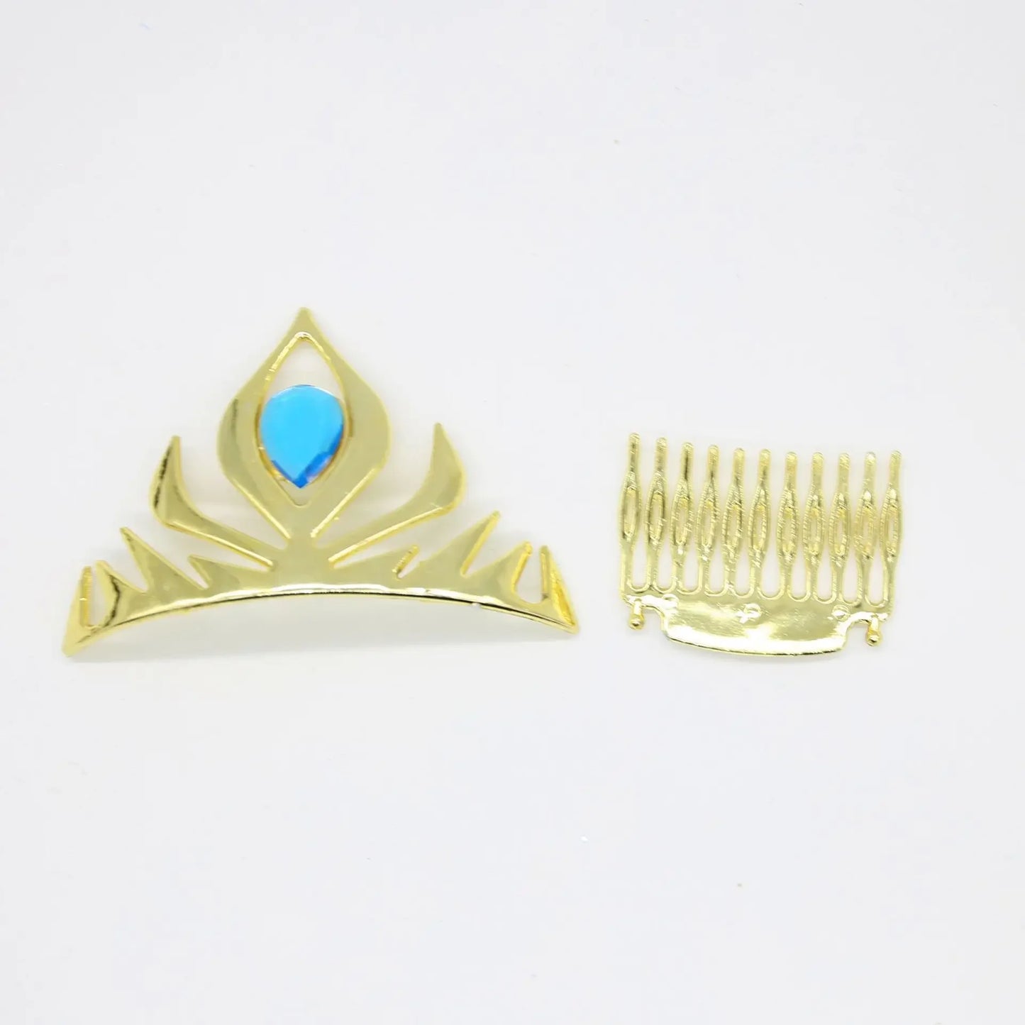 Princess Girls  Anna Tiara Headband Royal Crown for Kids Elsa Gold Crown Baby King Queen Crown Costume Accessory Party Favors