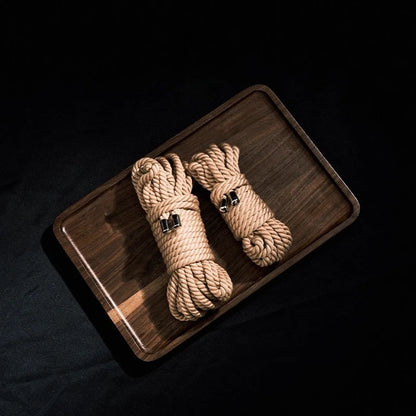 10m Shibari Bondage Rope,Soft Jute for Japanese Rope Art,Skin-Friendly for Beginners,Natural Color Skin-Safe Jute Couples Play