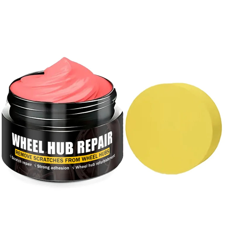 Wheel Rim Repair Kit – Alloy Wheel Scratch Repair And Surface Restoration Kit, Easy Solution for Fixing Scratches, Curb Damage A