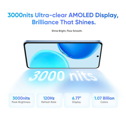 HONOR X8d EU version smartphoneSnapdragon 6s 4G Gen 2  6.77" AMOLED 7000mAh battery 45W super fast charging 108MP high-definition main camera IP65