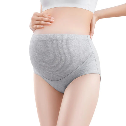 3PCS/set High Waist Intimate Clothes for Women Adjustable Waistband Pregnant Panties Cotton Maternal Panties Women's Underwear