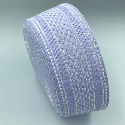 Muslim Men's Cotton Embroidered Prayer Hat Islamic Headscarf Leisure Saudi Arabia Style Topkippot Turban for Men's Clothing