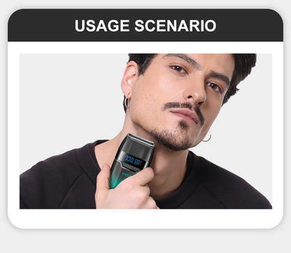 VGR Face Shaver Professional Hair Trimmer Mini Shaver Cordless Beard Trimmer Adjustable Barber Hair Clipper V-906 V-003 V-308