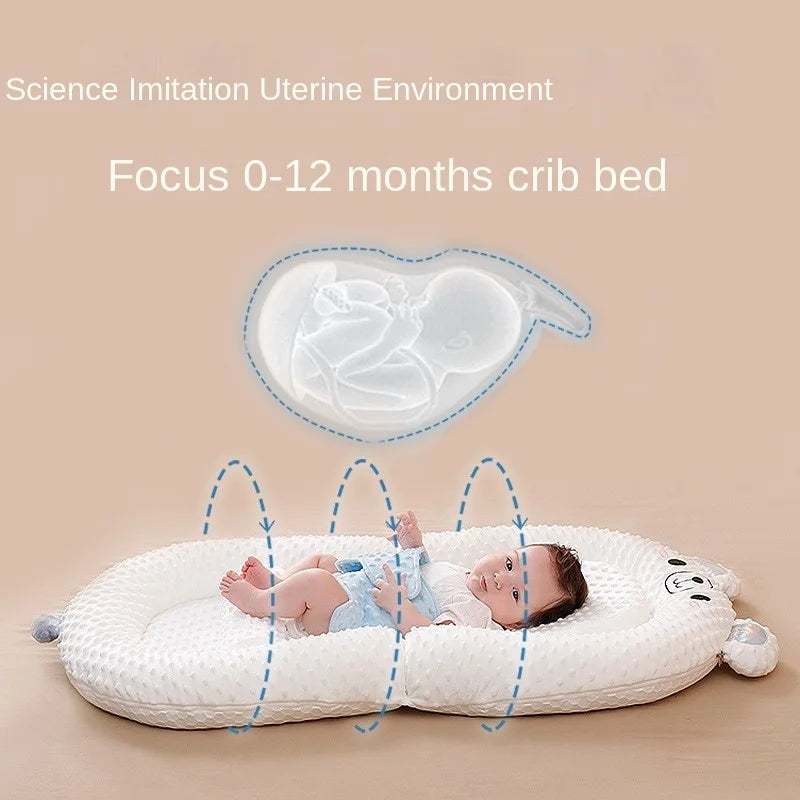 Lazychild Bed In Bed Baby Lying Down Sleeping Soundly Newborn Sleeping Pad Multifunctional Safety Device Gift Set Drop-shipping