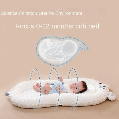 Lazychild Bed In Bed Baby Lying Down Sleeping Soundly Newborn Sleeping Pad Multifunctional Safety Device Gift Set Drop-shipping