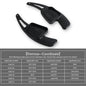 For Audi A3 A4L A5 A8 S3 S5 SQ5 Q7 R8 TT TTS Auto Steering Wheel Rear Shift Paddle Car Shift Equipment Semi Automatic Clutch Red