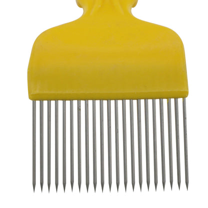 1 Pc Beekeeping Shovel Honey Spatula Anti-slip Handle 21 Needle-shaped Cut Honey Knife Spur Tooth Beehive Tools