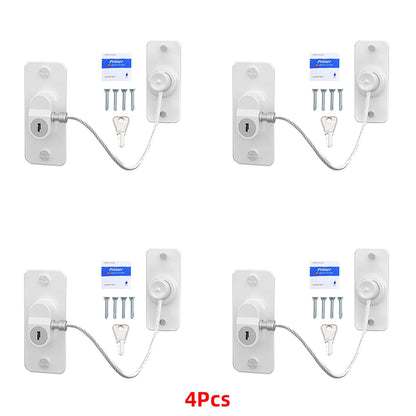 4/8Pcs/lot Child Protection Baby Safety Window Lock   Child Safety Locks Protection for Windows From Children Lock