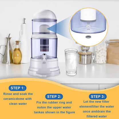 AD24-2Pc Replacement  Filter Magnetized Mineral Water Purifier Water Filter  Hemisphere Water Filters