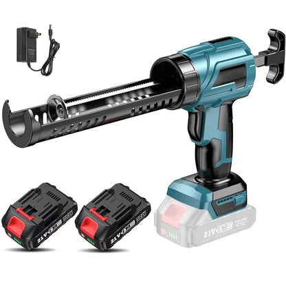 Electric Glue Gun Glass Glue Caulking Gun 4 Speeds Cordless Doors and Windows Electric Sewing Glue Tool for Makita 18V Battery