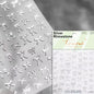 1pcs 5D Diamond Japanese White Lace Bow Nail Art Stickers Pearl Rhinestones Nail Decoration Adhesive Decals Slider DIY Accessory