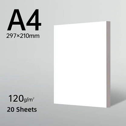 A5/A4 Artist Drawing Paper 120gsm 20/50Pcs Marker Pen Paper Opaque Color for Cartoon Animation Painting Art Students Supplies
