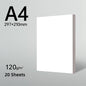 A5/A4 Artist Drawing Paper 120gsm 20/50Pcs Marker Pen Paper Opaque Color for Cartoon Animation Painting Art Students Supplies