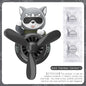 No perfume DIY fragrance Pilot dog car air freshener rotating plane ornament vent aroma diffuser decoration accessories cool fun