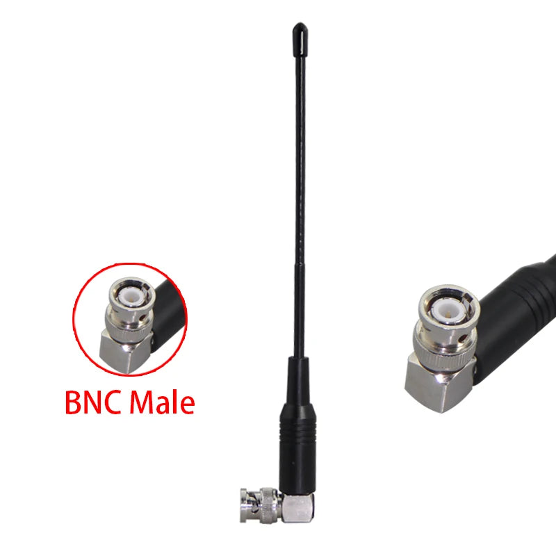 400~900Mhz 8dbi soft whip Receiver UHF antenna for wireless microphone antenna with TNC male connector BNC male  Microphone Sys
