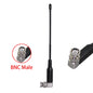 400~900Mhz 8dbi soft whip Receiver UHF antenna for wireless microphone antenna with TNC male connector BNC male  Microphone Sys