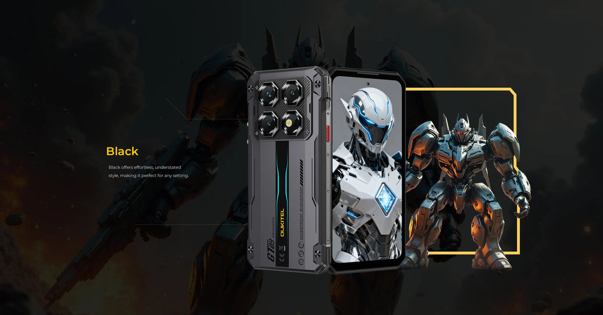 OUKITEL Rugged Phone WP60 5G 24GB(8+16) 256GB / 36GB(12+24) 512GB 7.2” HD+ 120Hz Smartphone 10000mAh 108MP Android 15 NFC