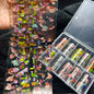10Rolls Halloween  Flower Plaid Angel Marble  Bow Nail Foils Transfer Paper  Nail Art Stickers   Decal  Nails Decoration