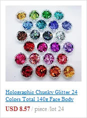 11pcs Aurora Glass Nail Foil Sticker Ice Cube Broken Glass Paper Iridescent Nail Film Decals Chameleon Reflective Nail Stickers