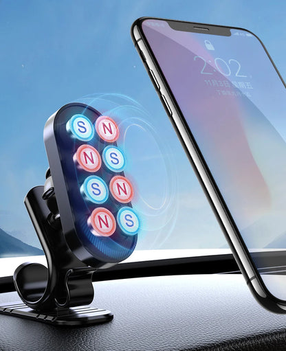 Car Magnetic Phone Holder Magnet Car Cell Phone Holder Stand Universal Car Mobile Phone Mount for iPhone 13 Xiaomi Redmi Huawei