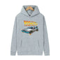 Back To The Future Retro DeLorean Car Print Hoodie Long Sleeve Tops Men Casual Streetwear Pullover Spring Autumn Unisex Clothing