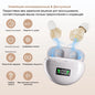 CIC Invisible Digital Hearing Aid, Rechargeable Hearing Amplifiers with Noise Canceling Invisible Amplifier