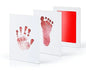 Safe Non-toxic Baby Footprints Handprint No Touch Skin Inkless Ink Pads Kits for 0-6 months Newborn Pet Dog Paw Prints Souvenir