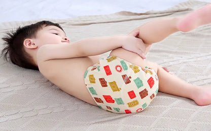 Baby Reusable Potty Training Pants Toddler Cotton Ecological Cloth Diaper Panties Waterproof Washable Nappies Boy Girl Underwear