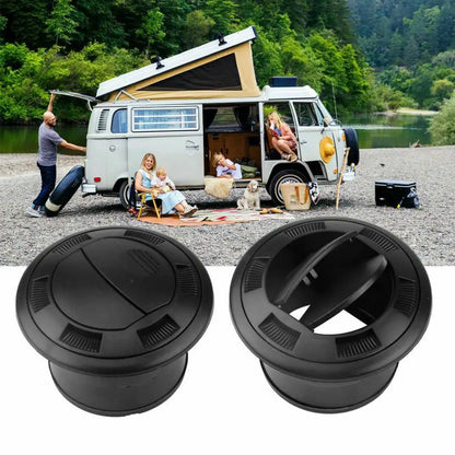 Universal 10cm 2.76 Inch Round Car Air Outlet Vent for RV Bus Boat Yacht Auto Replacement Parts Air Conditioning Vent Grille