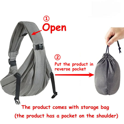 Portable Baby Sling Baby Carrier Wrap Toddler Backpack Shoulder Bag Bebe Carriers Newborn Backpacks Infant Bags for New Born